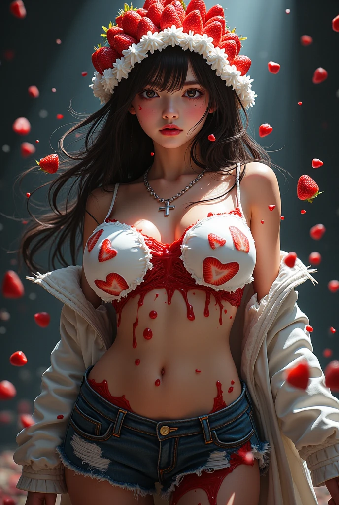 (Mai Shiranui:1.4), whole body,(Very detailed, beautiful, masterpiece, Ultra HD Photos, Ultra-high resolution:1.3), (Realistic:1.5), sunlight,(Nipples are visible:1.4),(G-Cup:1.4),Big Breasts,Elegant Dresses, Sexy Dress,beautiful,beautiful太もも,Very detailed肌, Realistic skin detail, I can see my pores, Sharp focus, Digital single-lens reflex camera,Spread your legs,masterpiece, Highest quality, Very detailed,,nude, On the bed,penis,put in,Cowgirl,(Have sex with one man:1.4)
