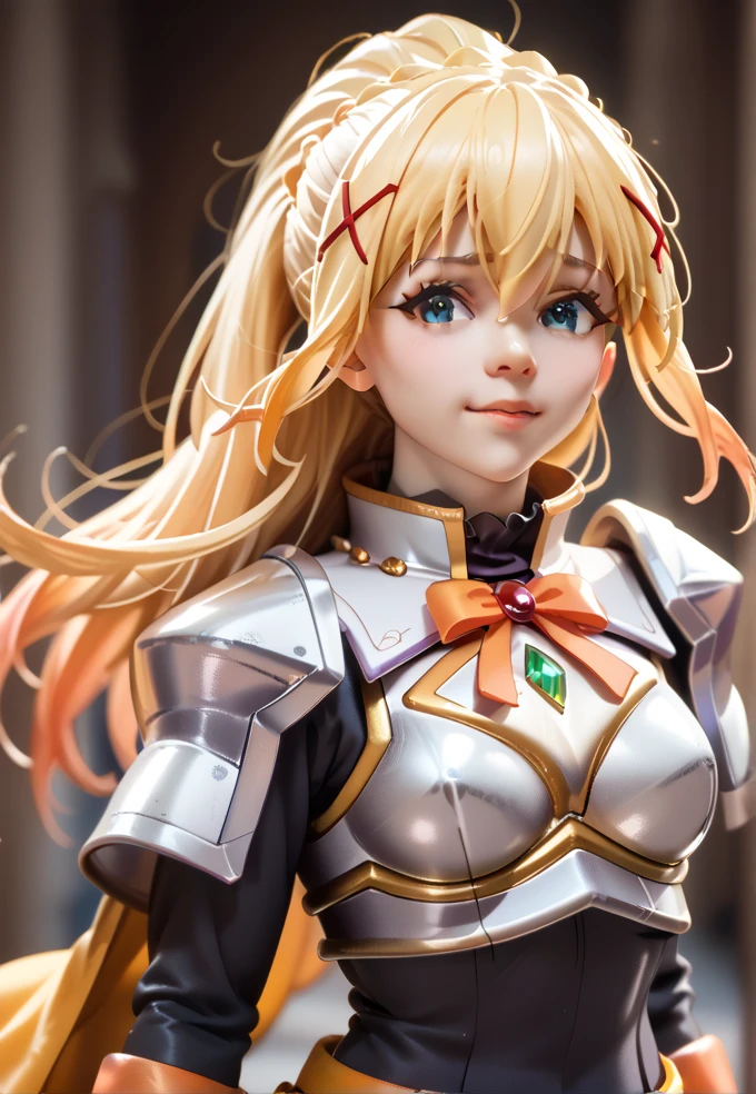 Masterpiece, Hyper Quality, Hyper Detail, Perfect Drawing, CG, 3D, 8k, Illustration, Beautiful Face Girl, Adventurer, Fantasy, Warrior, ((((Bikini Armor))), Brown Skin, Tan Marks (1.5)), Oversized Sword: (200cm), Shoulder Armor, 98Gcup Bust, Blonde Blue Eyes, Wilderness, Valley, Battlefield,