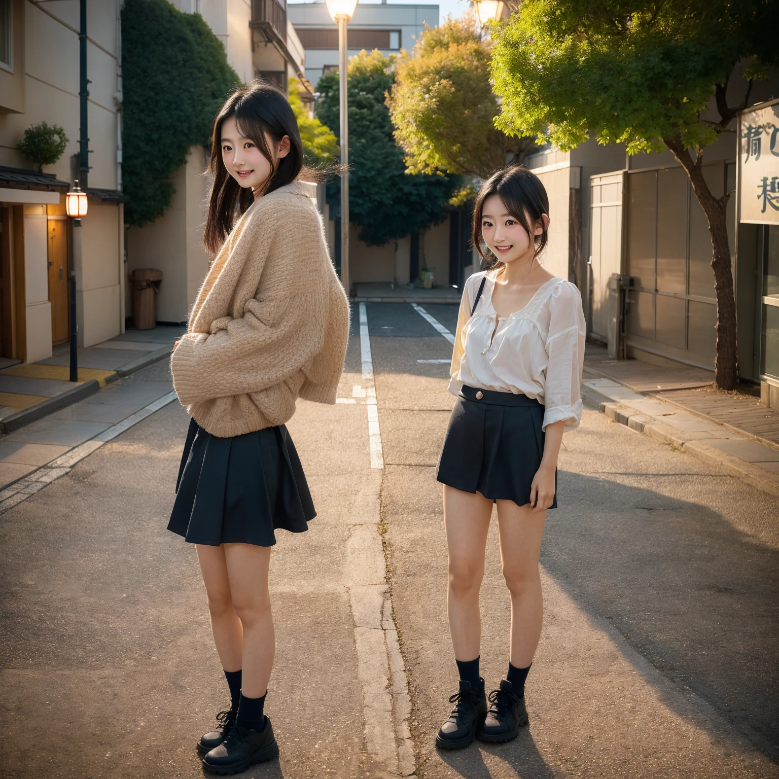 mini skirt　Sailor suit