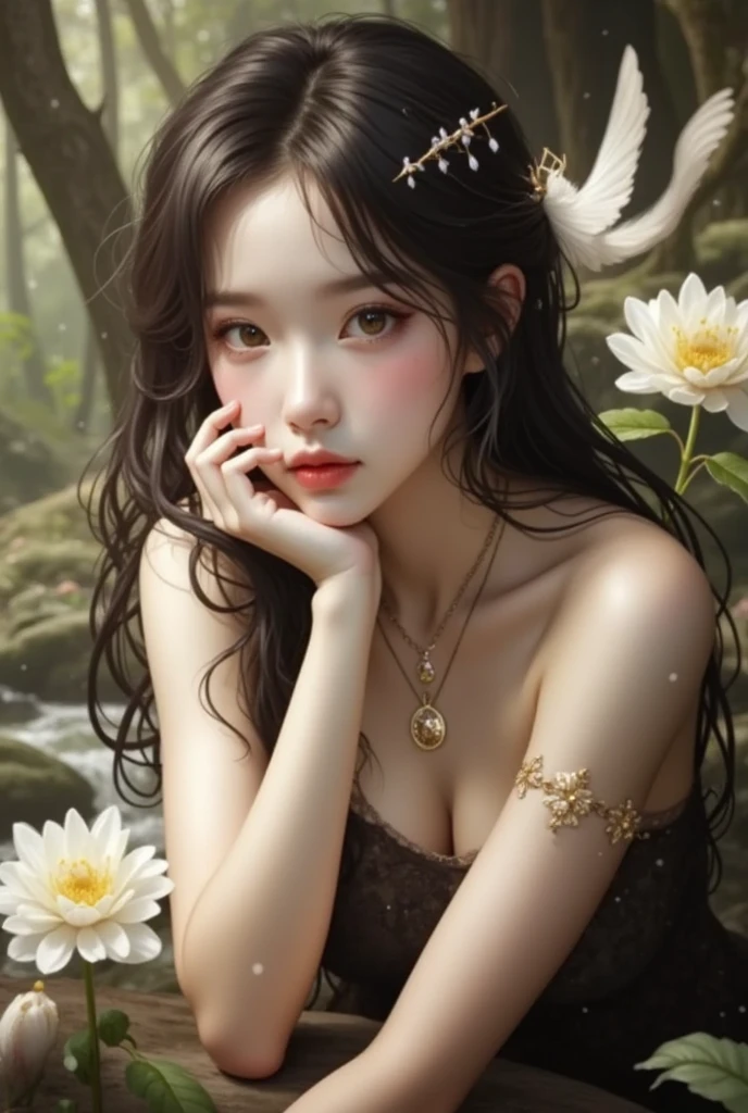 An intricate and stunning latern with glowing lights, delicately patterned metal, and vibrant colors on a dark background. Nighttime cityscape surroundings, gentle mist, and a hint of mystical ambiance.1girl,alraune, flower,navel,black_hair,wisteria, parted lips,white bikini,mandala and flower tattoos on the naked body, visible beautiful pubic area, pink nipples, small breasts in the view, full body, Sakimichan art, oriental mandala tattoo, fractal background, silver and gold and bronze spirit, floating ancient clock, ancient lamp,slight smile, roman column, ancient temple,beautiful teen girl, splash effect, sea, extremely soft, flowing paint, 3d liquid painting, 3d fractals, gold-silver-bronze metallic colors, light particles,A beautiful nude woman completely covered in paint floating in a pool, beautiful lighting, beautiful large detailed eyes, Nirvana, relaxed, paint drips, Spirals of Paint, Paint Splatter, (Beautiful Swirls of Paint Swirls),beautiful caucasian girl close-up,beautiful visible pubic area, pink pesons, small breasts a the view, pond of water in the garden, tattoos of mandalas and flowers on the naked body, floating old clock, lamp, lantern,pond of water in the garden,beautiful visible pubic area, pink pesons, small breasts a the view,Nirvana, relaxed, paint drips, Spirals of Paint, Paint Splatter, (Beautiful Swirls of Paint Swirls), by By Sandra Chevrier, vivid contrasting colors, chromatic aberration, black background, Best Quality, (realistic: 1.2), (high contrast: 1.2), black hair and gold and silver and bronze decoration, goddess of the forest, beautiful caucasian girl close-up, beautiful goddess fused with forest and trees, black hair fused with platinum and gold, girl naked skin wet with water, beautiful visible pubic area, Exposed small breasts, garden pond, mandala and flower tattoos on the naked body, floating antique clock, lamp, lantern, garden pond, visible beautiful pubic area, pink nipples, small breasts in the view, full body,