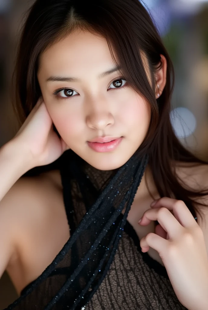 1 Female,(View your viewers),((Nude)),front view, sweat, tears, blush, ((POV)), Beautiful breasts, Realistic skin texture, Beauty, Balanced body, sexy, Alluring, to close range, Age 35, Aya Ueto,