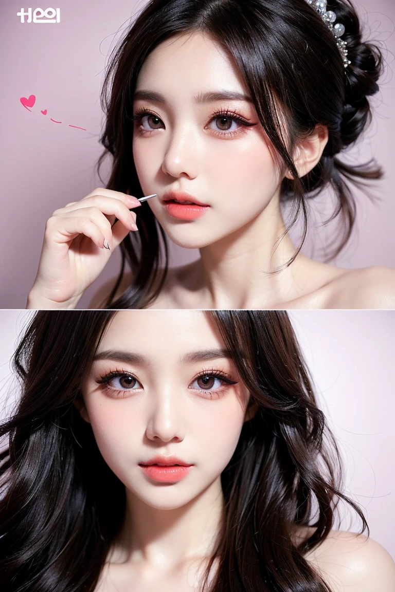 masterpiece, masterpiece, masterpiece_portrait, distinct, distinct_image, highres, high_resolution, high_quality, high_quality_anime, super_detail, hyper_detail, ultra high definition, Super facial detail, 페이스 art, 알굴 make up, pale face, red lips, 이마 make up, 눈 make up, pattern on face, 8k, 1 person, face enlargement, chinese makeup, japanese anime makeover, make up, art, art, painting on face, 얼굴 art, Demon Slayer&#39;s Blade, Akaza, face을 바라본다, Face tattoo, (tattoo on face:1.5), ghost makeup, zombie makeup, 캐릭터 make up, kabuki, portrait, (1 face:1.3), blue eyes, No background, face, face line tattoo, long eyelashes, LED lights, neon sign lighting, cyfunky, myth, red markings on the face,