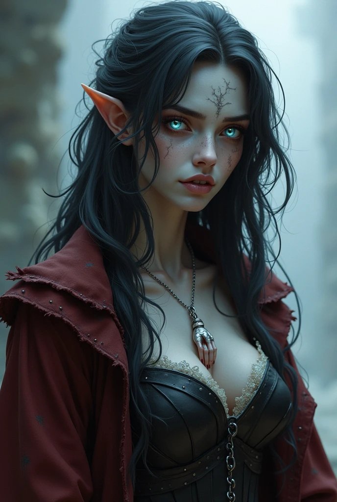 young 16yo Arwen from LOTR walks along the river, elf ears, white skin, blush, (cheeky smile),
(visible nipples:0.9) through white transparent silk air dress
slate atmosphere, cinematic, dark shot, muted colors, film grainy, insane details, intricate details, hyperdetailed,
((cartoon style)), mystical, elegant, beautiful face, long black hair, moss forest
danger, (fear and horror), mordor, creepy, darkest terror background,
(detailed skin, skin texture), intricately detailed, fine details, hyperdetailed, raytracing, subsurface scattering, diffused soft lighting, shallow depth of field, by (Oliver Wetter)