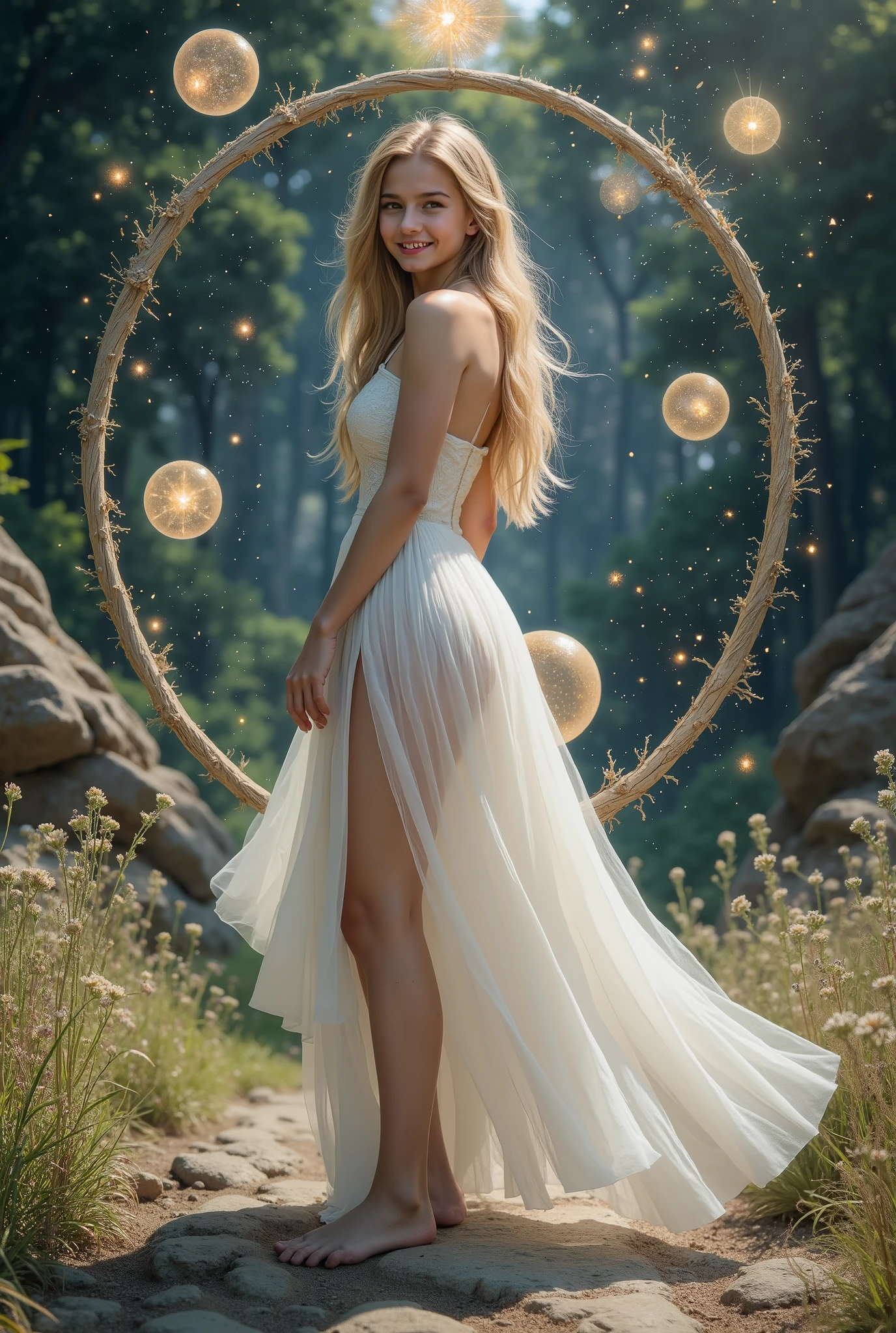 Evolution is the increase of complexity of complex systems., 1 Girl, Holy Elf, Fearless smile
