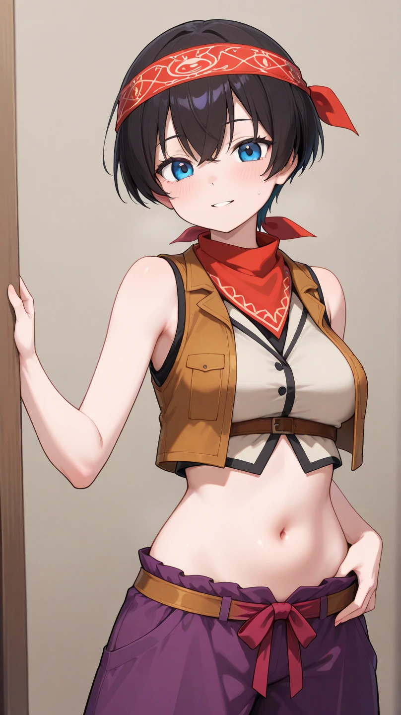 ((cute, 1 Girl, Liza, workshop, Alchemist, White Beret, Red shorts, Over the knee boots,)),(((Her black underwear is visible, Nipples are slightly visible, valley, Small breasts, ))、woman,Cowboy Shot, (((white background))) 、Best image quality, high quality, The background is clear,きれいなwoman, Japanese, detailed, detailed eyes, detailed skin, Beautiful Skin, 超High resolution, (reality: 1.4),とても美しいwoman, A little younger face, Beautiful Skin, thin, (Ultra-photorealism), (High resolution), (8K), (非常にdetailed) 、(Beautiful and detailed eyes), (非常にdetailed), (detailed face), Displaying the viewer, Fine details, detailed face, (((smile:1.4))),Straight,Looking Ahead, StraightLooking Ahead, Photo Real,Hairstyle: ponytail、((((short hair:1.5))),Brown Hair、smile、Very delicate body、Very flat chest、hair over one eye, from below,(Kneel, On all fours:1.2), ( Looking at the audience:1.4), (Stick your butt out:1.2), Dutch Angle、Normal limbs、(((Kneeling)))