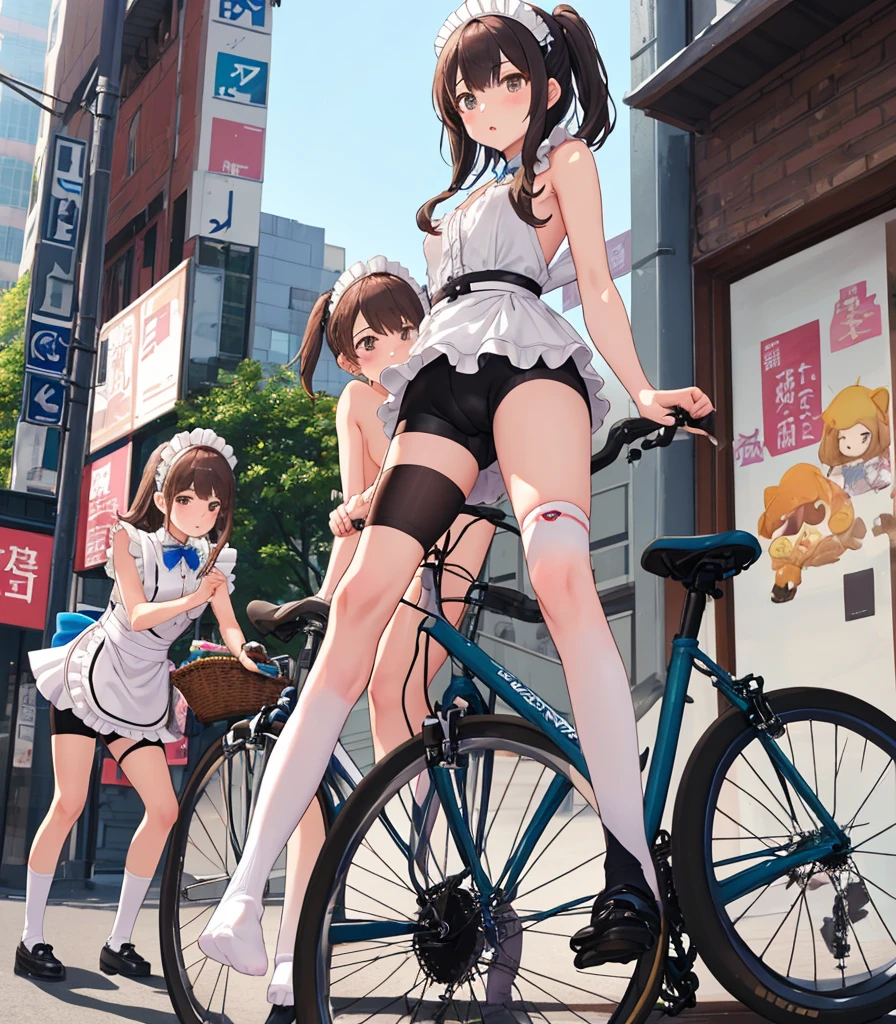 master piece,hyper quality, hyper detailed,Perfect drawing,Hi-Res、独奏, professional photo、Beautiful girl with brown skin、bbw:(1.2)、Leg thickness、Brown hair、showy、High school student、Student uniform、miniskirts:(0.8)、Turn around、(Panties in full view)、tannedskin:(1.5)、pretty smile、Sunburn marks:(1.5)、(((Buggy socks)))、loafers、street、schools、station、Beautiful background、Bust-up、portrate、Detailed drawing、Accurate drawing
