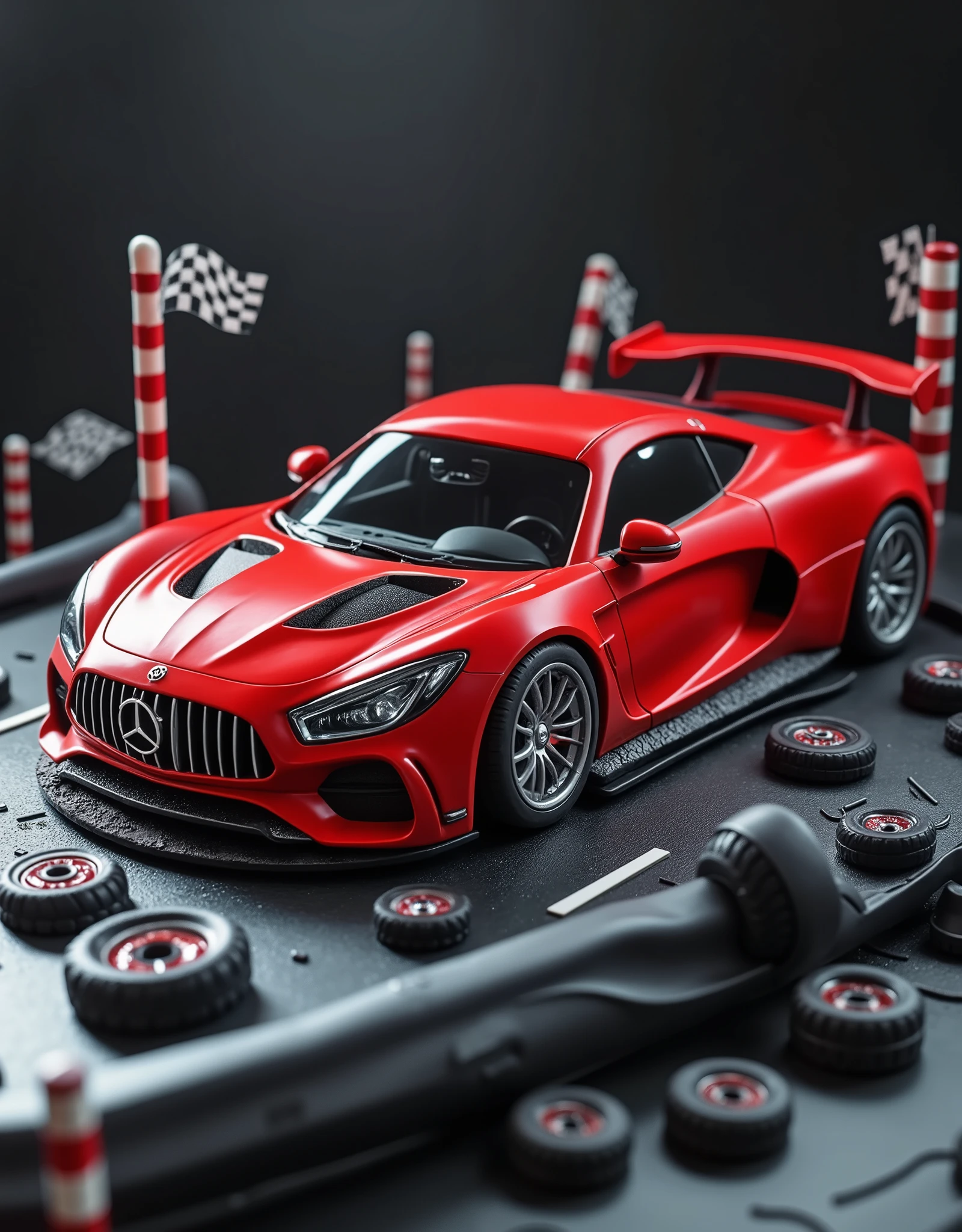 Cars-themed Cake