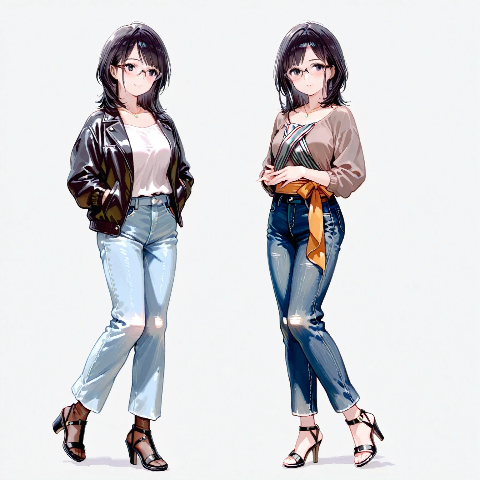 Official art using high-quality hand-drawn watercolor sketch techniques. (best quality,4k,8k,highres,masterpiece:1.2),ultra-detailed,beautiful detailed eyes,A girl with beautiful eyes, everyone, beautiful anime girl, cute anime girl, smooth anime art, anime style, elegant colors, soft lighting, delicate beautiful eyes, very coquettish, (beautiful large breast:1.2), (correct hands:1.2),