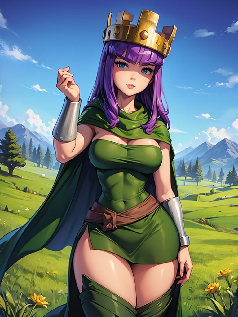 Archer Queen, Naked Cape, nude, Big Breasts, smile,
forest, Field, Little, Very detailed
 