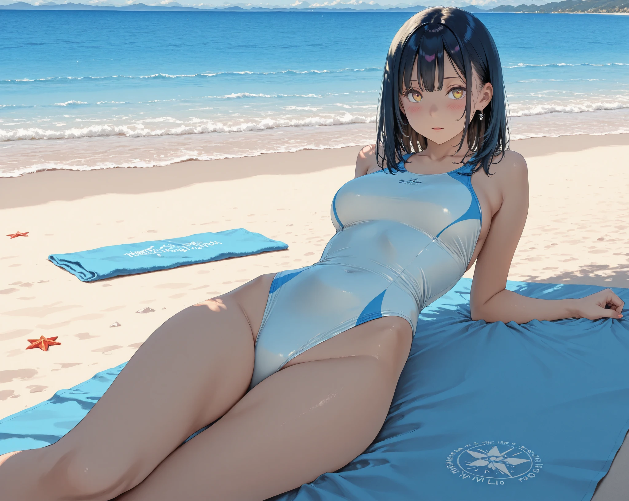Swimsuit two-dimensional loli
