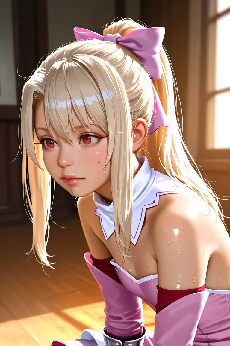 Imagen de cuerpo completo, Obra maestra, La mejor calidad, Altas Resoluciones, daki-def, daki-blanco, 1 chica, solamente, Cabello largo, senos muy grandes, Mirando al espectador, They're smiling, adorno para el cabello, muslosaltos, ombligo, escote, senos muy grandes,, Pelo muy largo, boca cerrada, cana, cabello multicolor, marca facial, Palillo para el cabello, (piel agrietada:1.4), ojos-daki, bathroom bathroom, desnudo, senos grandes, Axilas, barriga, pezones, noche, cama, casa