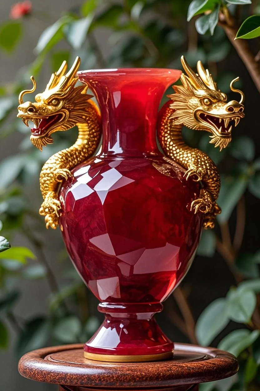 Gothic style a gold teapot, chinese dragon wrapped around, chinese aesthetic, macro focus, on a pedestal, glistening ruby filagree, unreal 3d render, . Dark, mysterious, haunting, dramatic, ornate, detailed