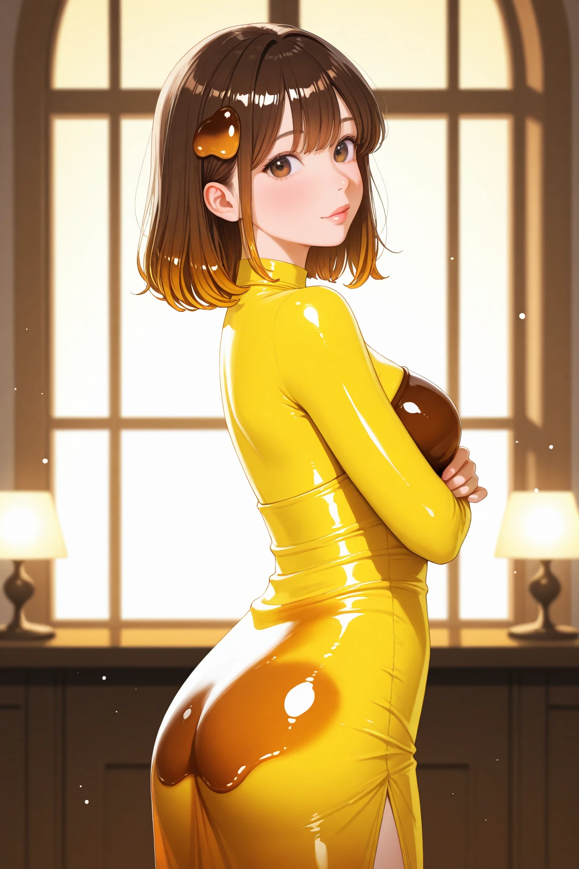 18year old, (tmasterpiece: 1.4), (8K, Realiy, Photo Raw, top-quality: 1.4), japanse, (1 rapariga), kawaii faces, (real face: 1.4),beatiful detailed eyes, (authentic skin: 1.3), Beautiful skins, good-looking, 超A high resolution, Ultra Photo Realism, K HD |, the golden ratio, (详细的脸: 1.4) With short black hair,(Nike Fit Athletic Wear:1.5), Dynamic Pose, (ABS Development:1.5), (fıt body:1.5), (small tits:1.5), (flat breast:1.5), (Natural light outside the house:1.5), (focus on hips:1.5), (erectile nipple:1.5), (Spandex Pantyhose:1.5), (Skin color is visible through pantyhose:1.5), (Turn around and show your ass:1.5), (Japan athletes:1.5), (See-through tights:1.5), (2 Girls:1.5), (Emphasize ass:1.5), (Flare), (wet wear:1.5), (Thin body), (dark tan:1.5)