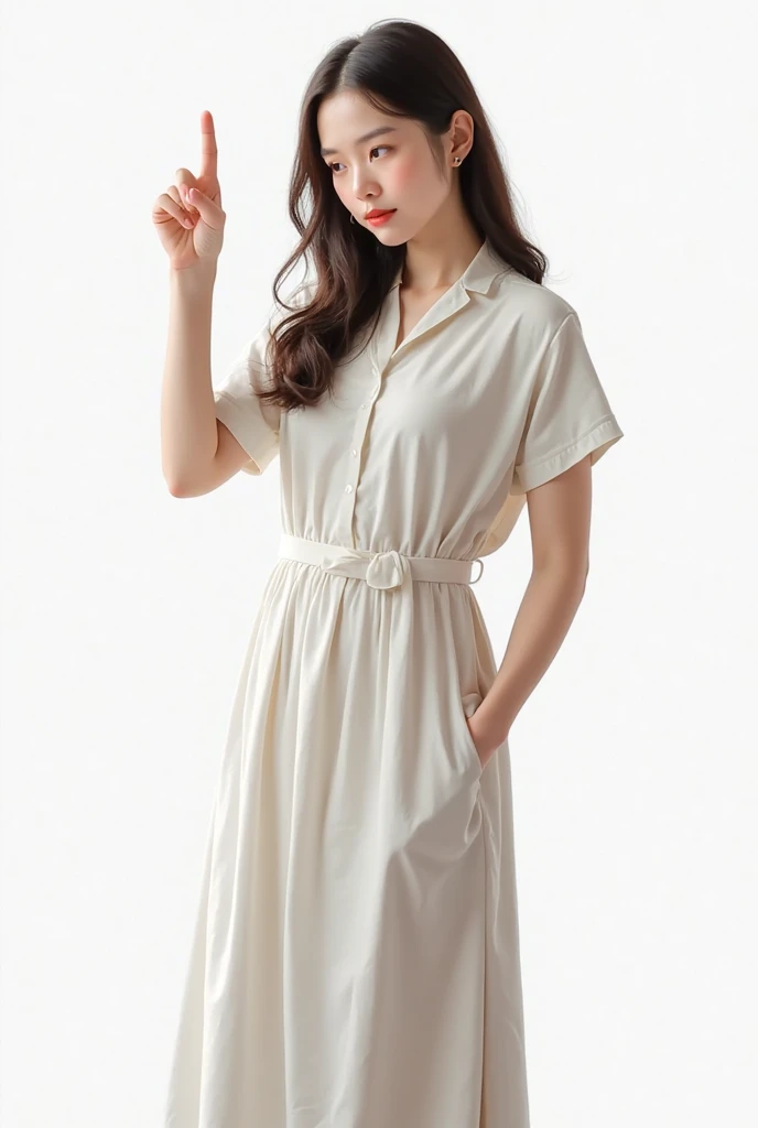 (Small lower chest,Tomboyish,small heads)),  (perfect bodies: 1.1), (short-length straight short hair:1.2),attractive collarbone，（极其细致的CG 8k壁纸），（Extremely refined and beautiful），（masterpiece），（best qualtiy:1.9），（超高分辨率:1.9），upper body，[A high resolution]，cheerfulness，Smile，Smooth and flawless fair skin,ultra - detailed,Elongated legs，（Small breasts:1.1),Flat chest,Slim,emaciated,No bra,After bath,(white collared shirt dress:1.5),At home, in dinning room,Close shot,nightfall,Warm Candlelight,a dinning table,(Several dishes on the table:1.3),(Lying flat on back on the dining table:1.4),from above,cowboy shot