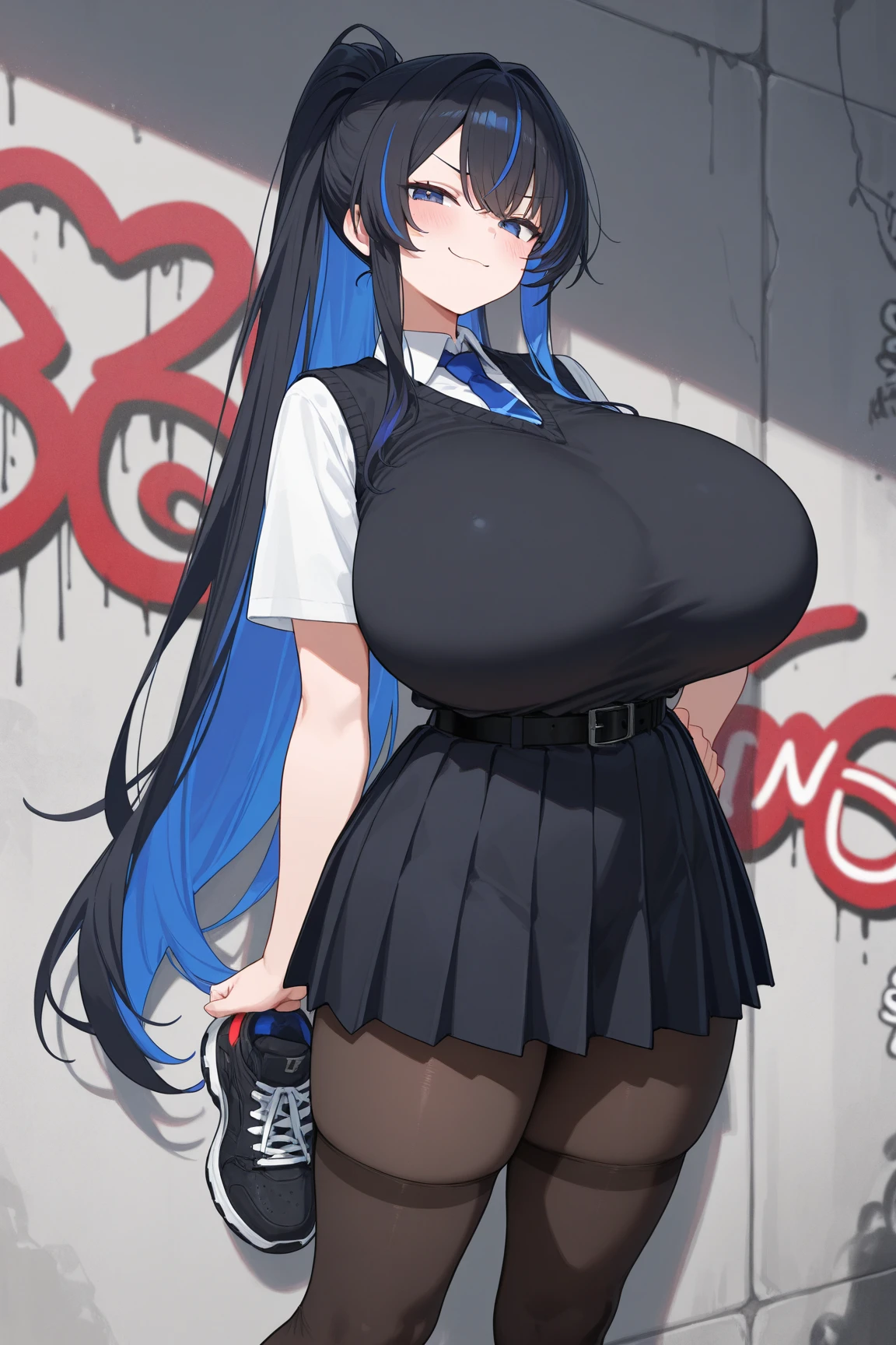 A MILF、ultra gigantic tits、Hyper-obese body、Cow Cosplay、pierced nipple、nose piercing