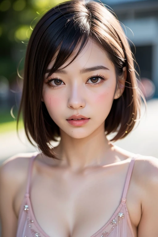  (((masterpiece))), highest quality, very detailed, detailed background, very beautiful girl, Japanese, 12,  detailed face, bangs, (whole body:1.3), (random hairstyle :1.2), (young face), (perfect body:1.1), blouse, summer, In 8K, wallpaper, wonderful, finely, Super detailed, ultra high resolution, very detailed, Pure erotic face, very detailed目と顔, beautiful and detailed eyes, very detailed肌, no makeup, (natural skin), Random Bikini、along the coast、slightly saggy chest、look forward、stare at the camera、