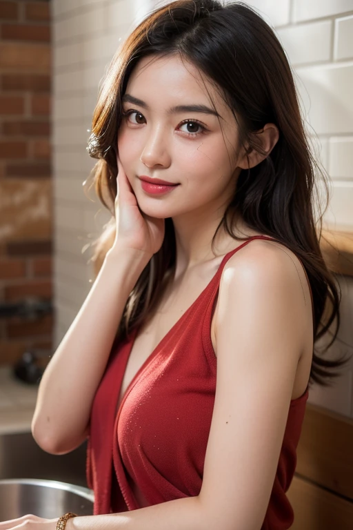 (best quality,4k,8k,highres,masterpiece:1.2),ultra-detailed,(Ultra-realistic, photorealistic,photo-realistic:1.37), 1 beautiful young Japanese Italian half model, 17yo, smiling seductively, sitting on coral coast in Australia, detailed eyes, high nose, blue eyes, delicate facial features, long eyelashes, peaceful expression, wearing a bikini, detailed folds and textures, Sparkling Waves, warm vibrant colors, cinematic lighting, 8k, high quality, photorealistic, masterpiece, studio lighting, detailed texture, vivid colors