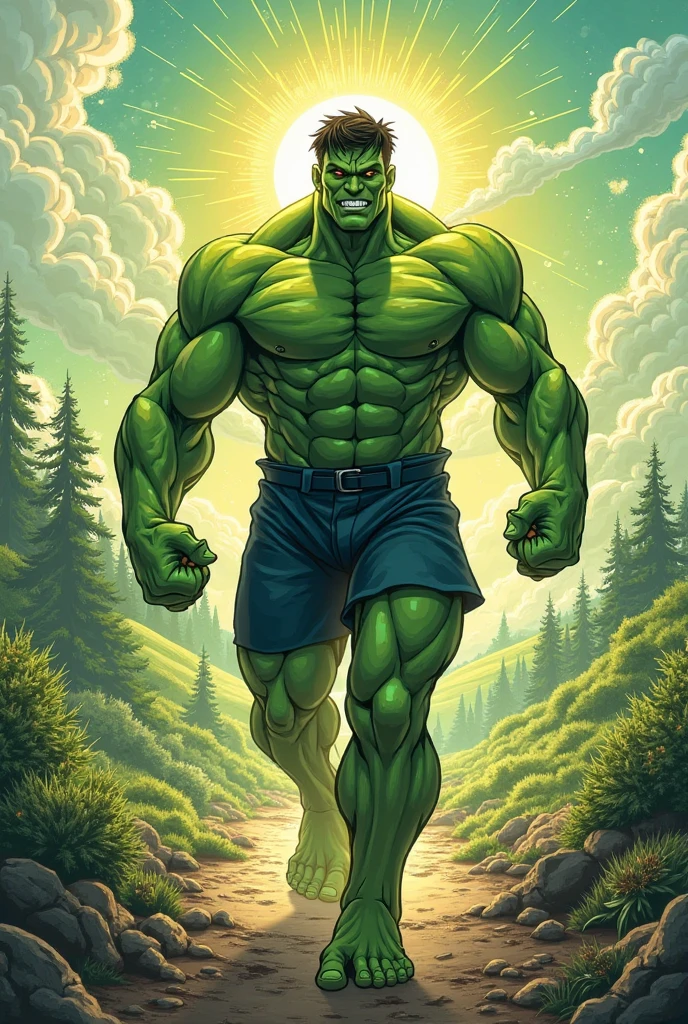 Spinach makes you strong, any time!