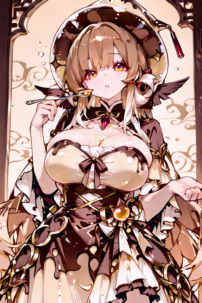 1girl,Sexy pretty girl,shiny gold platinum blonde hair, Bobcut,curly hair、Dog ears、Red sparkling eyes、detailed cute eyes,(glowing eyes:1.4),laugh heartily,((Droopy eyes)),arched back,paw pose,armpits,kneel/(kneeling down pose:1.5)/kneeling,lie down/lie on one’s back,dynamic angle,