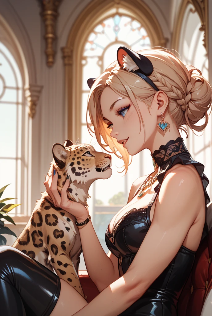 Leopard head