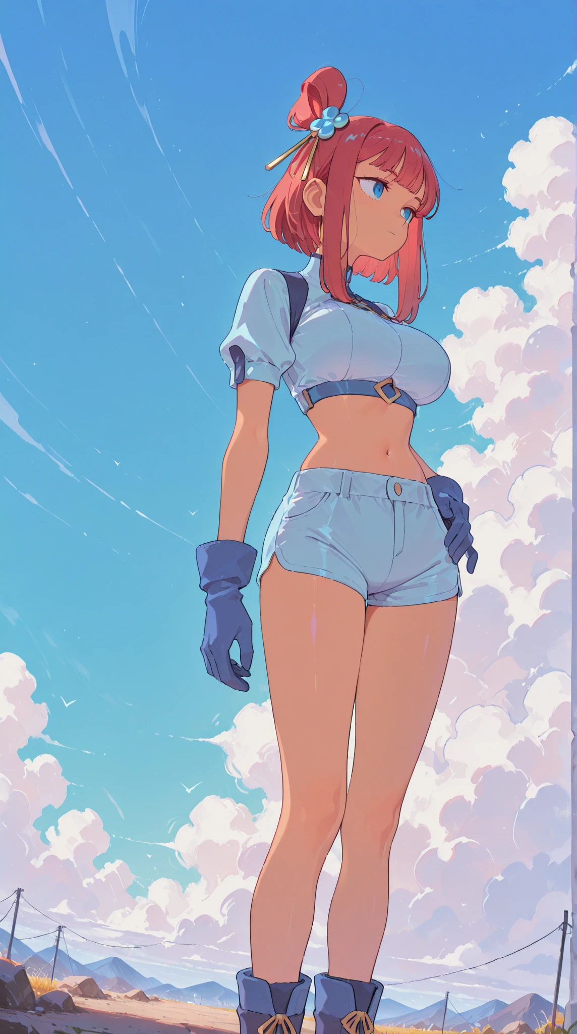 ((masterpiece, top quality, super definition, high definition)), 2, beautiful girl, shining eyes, perfect eyes, 19 years old, five fingers on the hand, g string, big booty