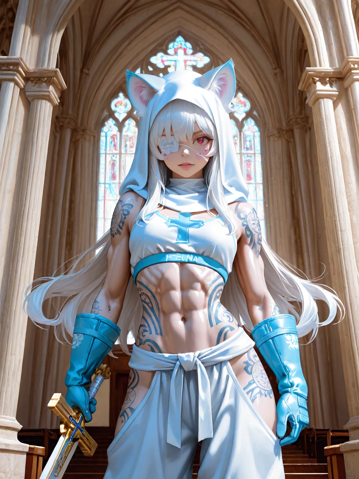 qualidade superior, Trabalhe antes, ultra high def, (Foto realista: 1.4), Foto RAW, ((16+,A girl is naked and wearing only transparent white cord micro armor )), (mid chest: 2),pele brilhante, olhos sedutores, corpo inteiro, ((Armadura transparente Ultra micro: 1.48)), wears a cord panties, castelo medieval.