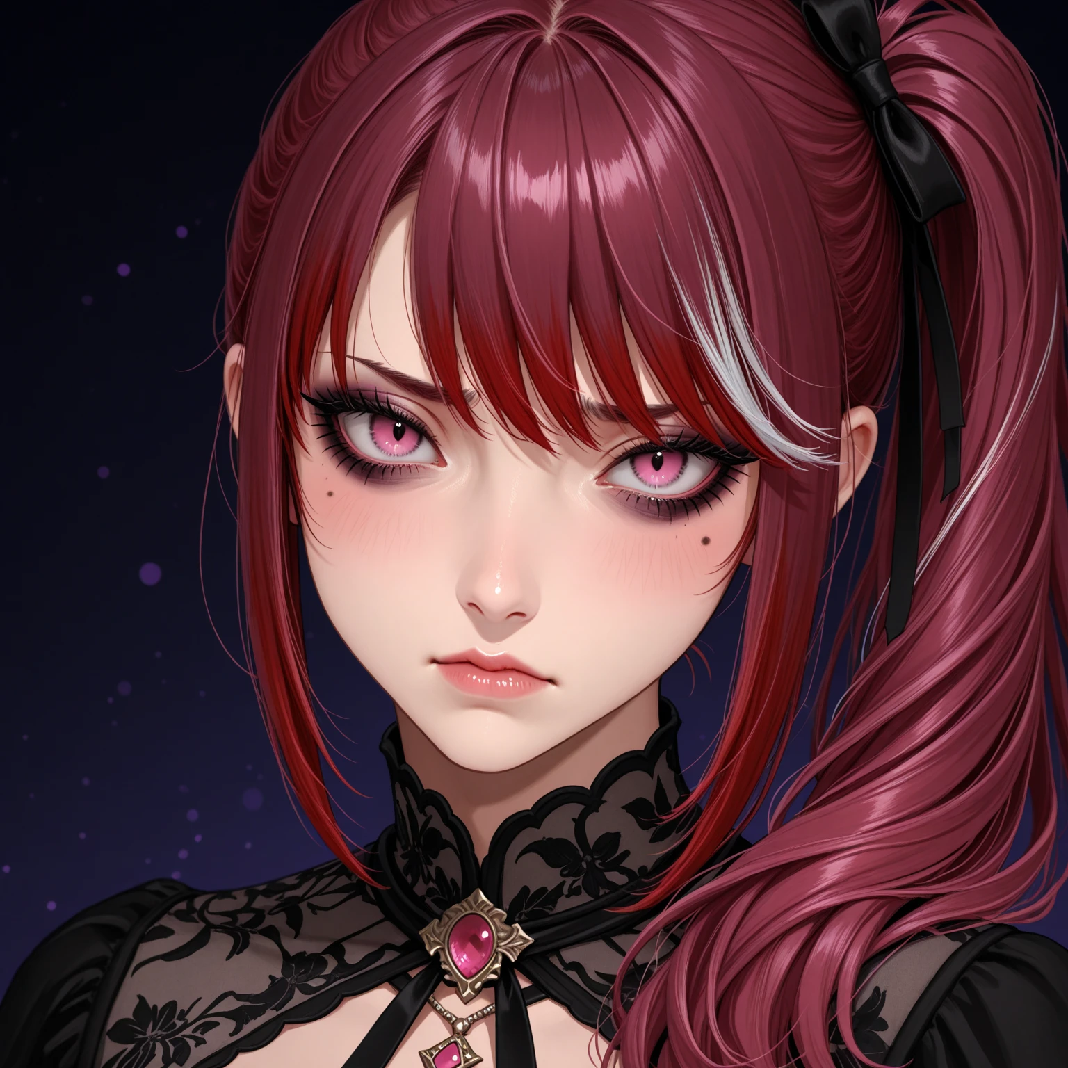 Detailed image quality，Witch Pandora，wing, Succubus Theme，堕落Angel，Excellent，scary，Secret Terror，Tentacles，With eyes，Uncanny Valley Effect，Beast Blood Moon，skeleton，vampire，Hellfire，Dark Queen，Angel，magician magic witch，16岁Angel，Eyes are blue(Pupils as deep as the starry sky)，Gorgeous tattoo designs all over the body，Surreal photos(8K picture quality，Rich in details)，Dark eyeshadow，Sexy thick lips(Red lipstick)，Tattoo designs on body，Dark Queen，Wear luxurious gold jewelry，Sparkling diamond gemstone，breasts   symmetrical