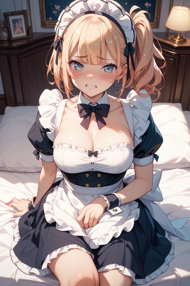 Highest quality、Extremely detailed depiction、Perfect detail、(Cute Girls、Writhing in pleasure、Ahegao、Blushing、Mouth open)、(Fluffy cat costume、Twin tails、Normal position、Cleavage:1.3)、(Both hands up、Sleeping in bed with eyes open、Spread legs、Cute Panties:1.4)、looking at the camera、Perfect figure、Full body shot