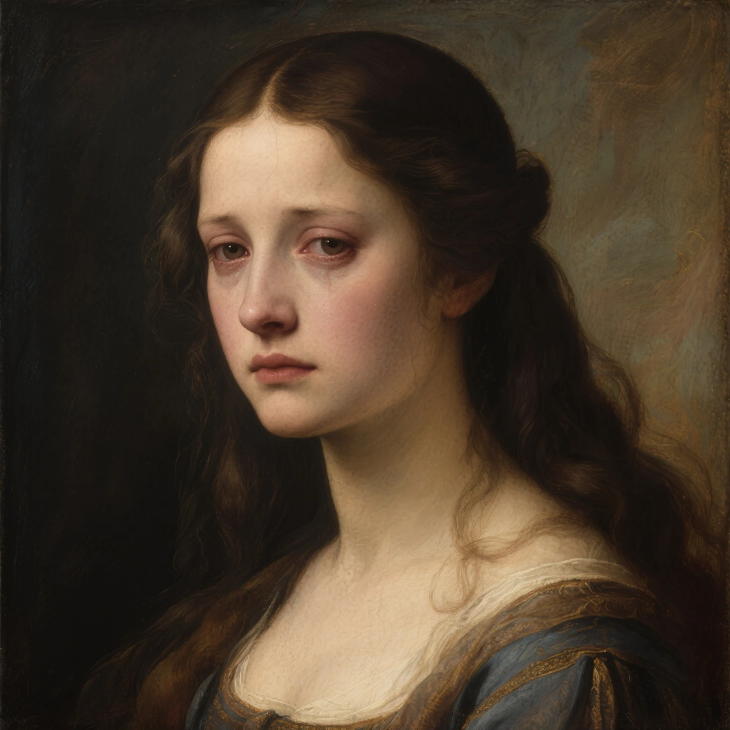 art by Thomas Edwin Mostyn, Portait of a Frustrated minerals, Relieving, Saturated, cinematic lighting, depth of field, bokeh, realism, photorealistic, hyperrealism, professional photography, uhd, dslr, hdr, ambient occlusion, iris and pupil rendering, advanced color grading