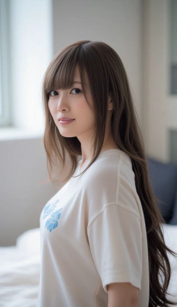 profetional lighting,Professional effectasutepiece: 1.3), (max resolution: 1.2), (Ultra HDTV: 1.2),octanerender, Fujifilm X100, Intense cinematic shots, Shallow depth of field, Volumetric lighting, kintsugi,(8K、Raw photography、​masterpiece:1.4)、(realisitic、Photorealsitic:1.37)、Shot with CineStill 800T、(Extreme top quality:1.3)、((depth of fields:))、absurderes、(super high resolution、extremery detailed CG、hight resolution、realisitic、ultra-detailliert、a picture、A hyper-realistic、ultra-detailliert、Cinematic atmosphere、8K UHD、insanely detaileda、trending on artstationh、awardwinning photo、extremely detailed photo、hight resolution:1.5), Beautiful details sparkle ,Perfect Proportions, Limited to one woman, BREAK accurate, Anatomically correct, Highly detailed face and skin texture, drawn in detail, Highly detailed facial and skin texture, Detailed eyes, beautiful hair, Beautiful Japanese Idol face, Beautiful and beautiful eyes, Beautiful body, Beautiful breasts, Beautiful thighs, Beautiful legs, Beautiful fingers, (Beautiful views) , skinny body, eight-headed body, ((Beautiful Skin)), ((Skin Texture)) BREAK breast enlarged, large Breasts, perky tits, (blush, archaic smile:1.3, pink cheek, Double eyelids, Thin eyebrows, Glitter Eyeliner:1 Natural cheeks, Glossy skin, Fair skin:1.2, (Glossy lips:1.4, shiny lips: 1.4 ), high school student, Attractive adult woman , anime gyaru) , twin braid, Long Hair, Striped Hair, Hair Intake, Inner hair color, BREAK nail art, necklace, Bridal Ring, wearing a watch BREAK (((sitting on steps , Running hand through hair, from front, from below, upper body Shot, long shot, looking at viewer, ((rural riverside))