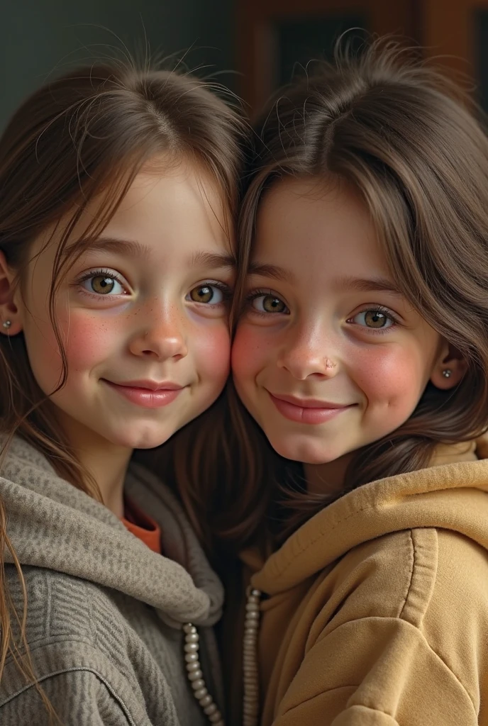 2024 Paris City, children playing in the streets, detailed portrait, beautiful detailed eyes, beautiful detailed lips, extremely detailed face, long eyelashes, vintage, antique, sepia-toned, warm lighting, nostalgic, cinematic, film grain, intricate details, atmospheric, high quality, photorealistic, 8k, masterpiece