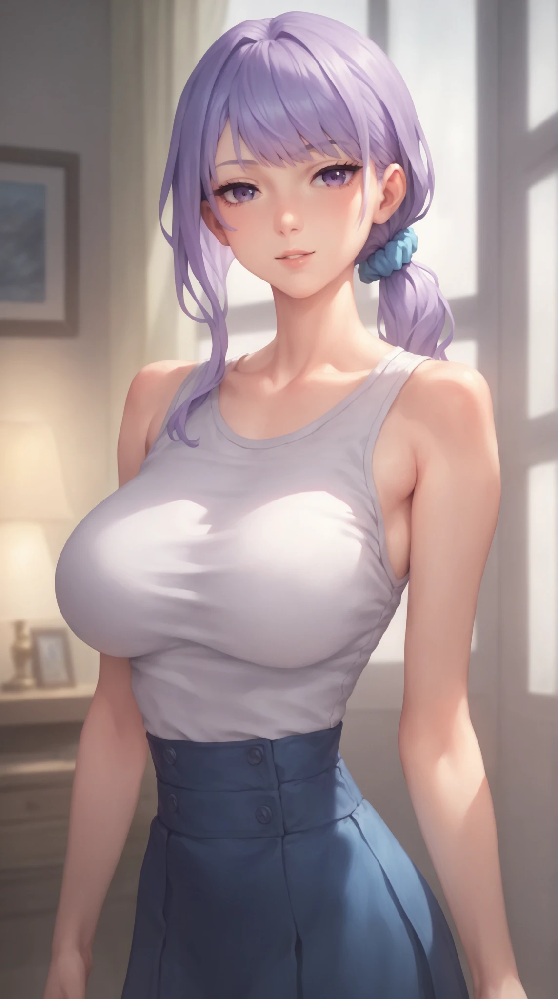 8k high resolution,detailded face,detailed bpdy,perfect body,ultra high quality,1 girl,sleeveless shirt,arms up,armpit, sweating