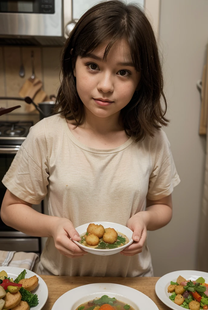 photorealistic,น่องไกrealistically,frying,Place in a dish.,Eat in the evening,Put on the table,Looks delicious,Very delicious,Have lunch,realistically,sharp.