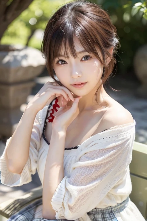 Best image quality (8k, High resolution, masterpiece: 1.2), Very detailed, Random Hairstyles, 26-year-old woman,
Extraordinary beautiful girl、Cute and beautiful face details、(Dealing with the Children_v1:0.008)、
score_9, score_8_upper, score_7_upper,
A koto performance scene in a bamboo forest: In the silence of the bamboo forest、Koto playing scene。The sound of bamboo leaves rustling in the wind resonates with the tone of the koto.。
clothing: In Japanese clothing、Woman with her hair tied up。The way she plays the koto is so elegant.、In harmony with nature。
Camera angle: A low angle shot focusing on the koto and the performer、Capture a wider view of the bamboo forest background。
,Active stop temporarily ,
On her side、The thunder danced。
Focus on the upper waist
, Random cute poses ,Big eyes ,Puffy eyes , Heart pupil, blush , Big shy smile , salute