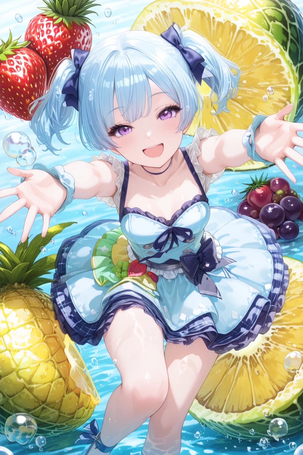 Swimsuit Magical Girl、Fantasy、Summoning vegetables