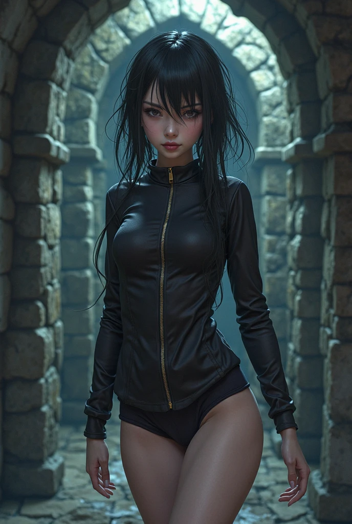 skin from chaos, dark atmosphere, eye explosion inside, humanoide negro feito de pedra, tronco, peito nu, masculino, ((obra-prima, melhor qualidade)), pele rachada, eletricidade branca passando por rachaduras,