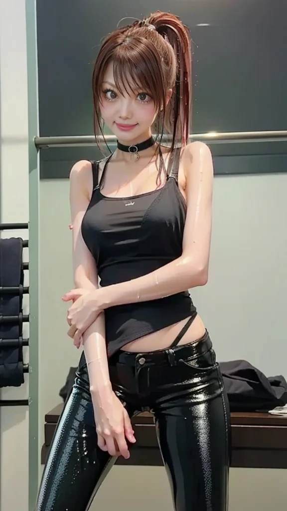 Best Quality, Ultra High Definition, (Photorealistic:1.4),Sunset Light, Korean Women, Detailed Photo, Smiling, Sexy, Black Shirt, Facing Camera, Close-up (Masterpiece: 1.3), (8K, Photorealistic, Best Quality: 1.4), (1girl), Beautiful Face, (Realistic Face),Beautiful Hairstyle, Realistic eyes, beautiful detail eyes, (realistic skin), beautiful skin, (sweater), absurd, attractive, ultra high resolution, ultra realistic, high definition, golden ratio,Good hands、10、high-reaster-piece、highest quality、head:1.3、((Hasselblad photo))、Fine Skin、crisp focus、(Light like a movie)、gentle lighting、Dynamic Ungle、[:(detailed face:1.2):0.2]、The chest is large.、Sweating, skin flow.:1.2、(((In the kitchen))) Erotic smile　Audience view　Colossal　having　sleeveless　Quench the upper arm.　I'm sticking out.　open legs　Nipples are visible.　cleanliness　Large kitchen　bedroom　Wine Glass　　 Negative prompt　Pubic hair can be seen.
Negative Pro, smiling, ((detailed face )), ((detailed beauti vagina)), ((detailed body ((naked)))) , (((The massage central))), (((room master))), Highly detailed face and skin texture, Detailed eyes, Double eyelid,big breasts,masterpiece,super fine eyes,super fine hand,shiny white skin,huge breasts 