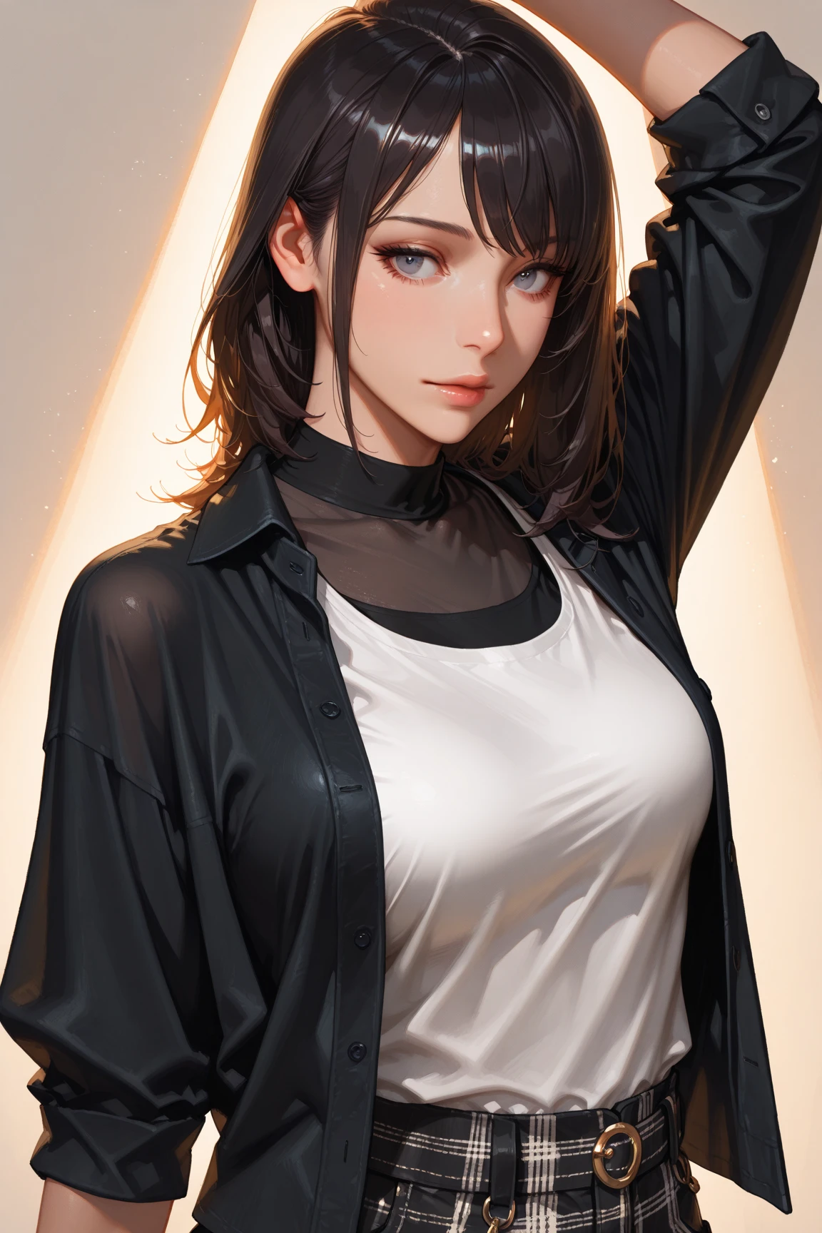 ((Highest quality)), ((masterpiece)), (detailed:1.4), .3d, Images of beautiful cyberpunk women,Ray Tracing,NVIDIA,Super Resolution,Unreal 5,Scattered beneath the surface,PBR Texturing,Post-processing,Anisotropic Filtering,Depth of written boundary,Maximum clarity and sharpness,Multilayer Texture,Albedo and Specular Maps,Surface Shading,Accurate simulation of light-matter interactions,Perfect Proportions,Half Cat, Half Girl、Big and pretty eyes、Cat ear、White and translucent skin、Wearing a silk kimono、Cheeks are a little red、