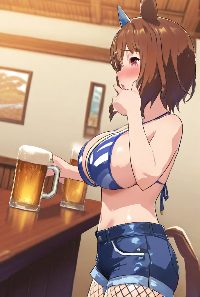highest quality、High resolution、Detailed Background、(Beautiful face in every detail:1.4)、Anatomically correct、(Draw the usual number of fingers:1.2)、(Detailed facial expressions)、(Detailed eyes:1.2)、(Detailed eyes:1.2)、Beautiful, smooth skin、Beautiful girl in her 20s、(Three Women)、(Huge breasts:1.3)、(Highly detailed face:1.4)、Brown Hair、Black Hair、cute hair color、ponytail、Bobcut、Braided long hair、Wavy Hairstyle、well-groomed eyebrows、Perfect body line、Cowboy Shot、
(Two women having a good time with friends in a beer garden with beautiful views of Tokyo Bay:1.5)、
Going to a beer garden with friends and family can create a more enjoyable atmosphere.、Gathering with a large group of people will increase the excitement and make for a memorable experience.、
Mr.々There are many different types of beer on offer, so please try the beer that interests you.、We also recommend enjoying craft beer and local beers.、
You can also enjoy delicious food along with your beer.、
sausage、potato、Pizza etc.、Choose a dish that goes well with beer、
Occasionally there will be live music and entertainment、
You can have more fun by dancing and singing along to the music.、
It is important to have a comfortable seat or table、
A beer garden where you can enjoy beer and cocktails while taking in the beautiful view of Tokyo Bay.、cute