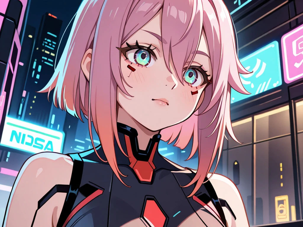 Anime girl with pink hair and green eyes posing for a photo, Haruno sakura, Best anime 4k konachan wallpaper, Enchanting anime girl, I also make fan art, sakura petals around her, Splash Art Anime , Anime Style 4k, Anime Moe Art Style, High quality anime art style, Detailed anime artwork, Anime Wallpaper, Anime Best Girl, big firm bouncing busts