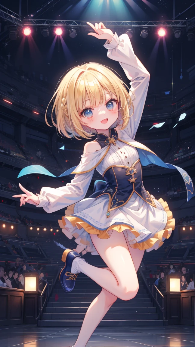 actor、ちいさなスーパーIdol、shy person、Tan Skin、(10歳のgirl)、(Beachで泳いだり)、(School Uniform)、(Sheer uniform)、(Laughing)、((Highest quality、8k、masterpiece:1.3))、girl、White Dress:1.1、Cute girl、Primary school students、Young Girl、(Flat Chest)、(Small breasts)、(((Acup)))、bust75centimeter、Idol、Droopy eyes、yellow、Small and delicate body、Slender、Super detailed face、(Big eyes:1.2)、Make your eyes clearer、double eyelid、Ultra-high resolution,、Wide forehead、No makeup、Realistic eye and facial details, Perfect teeth alignment、Perfect eyes and a perfect mouth、スクールSwimwear、Bloomers、1girl、Gravure pose、ponytail、Charm、髪をかき上げながら笑顔でWink、Beach、mini skirt、gold、Beautiful Supermodel, Dark Eyes、Wink、Swimwear、bikini、slender、(Acup)、Fairy、ballerina、Shiny satin fabric、Pool Party、Perfect Face、Perfect Eyes、Narrow waist、ribbon、beautiful girl、(Short Hair)、ribbonの髪飾り、Garter Ring、マイクロbikini、(masterpiece), Beautiful Face, 、 Beautiful Eyes, Black Hair, very cute, 8 Life-size,8k resolution, elegant, Approaching perfection, A stunningly beautiful 10-year-old girl(1girl:1.1), Ultra-high resolution, Best Quality, Small round face, Big eyes, Highly detailed face and eyes, Slenderの, Thin thighs, Make your legs thinner,