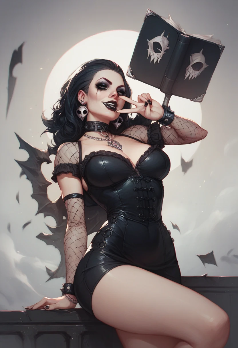 a woman in a black corset and stockings posing for a picture, gothic aesthetic, gothic outfit, gothic fashion, victorian goth, gothic horror vibes, gothic style, goth aesthetic, victorian gothic, wearing modern gothic clothes, gothic clothing, wearing a gothic dress, goth style, gothic clothes, elegant victorian vampire, an elegant gothic princess, vampire fashion, gothic, gothic maiden