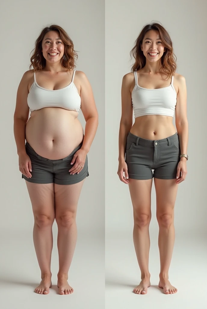 Can you generate weight loss images