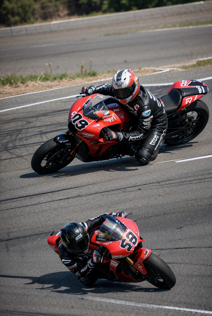 Motorcycle racer