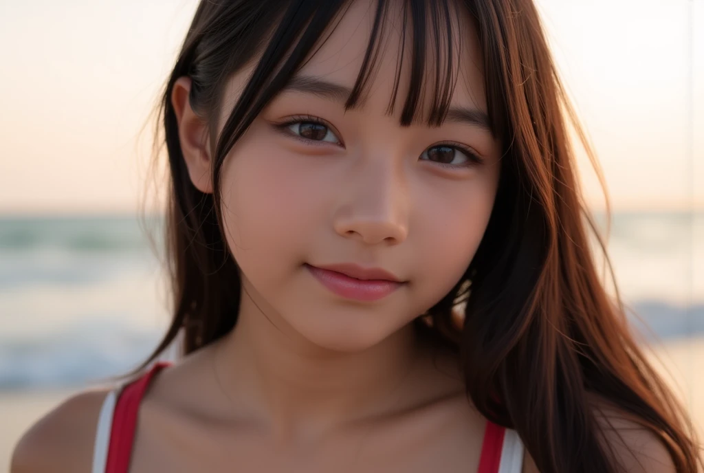 (masterpiece, Highest quality:1.4), Award-winning portraits, 8K, 85mm, alone, Beautiful Face, Delicate girl, (On the grass), Sophisticated, cute, 15 years old, RAW Photos, Confused, High resolution, Sharp focus, Background Blur、(((flat 、thin and delicate body、Childish atmosphere)))、Glossy short bob、Mole on the left cheek、 Dark blue eyes、the skirt is swaying in the wind、Hair swaying in the wind、sexy、flexible legs、naked、Angle shot from the ground