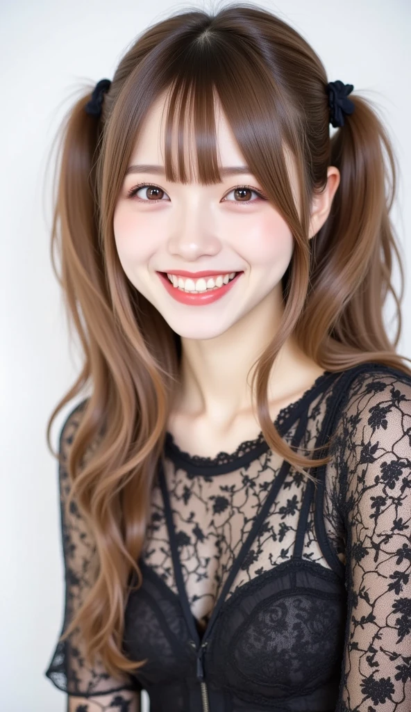 (upper body photo,a 16 year old girl, detailed cutie face, beautiful detailed eyes,detailed dropped eyes, beautiful charming smile, extremely detailed face, cute, anime style, halloween party:2.0), colorful lights, pumpkin decorations, haunted house, fog, spooky atmosphere, (best quality, 4k, highres, masterpiece:1.2), realistic, photorealistic, photo-realistic, vivid colors, intricate details, fantasy, soft lighting, magical