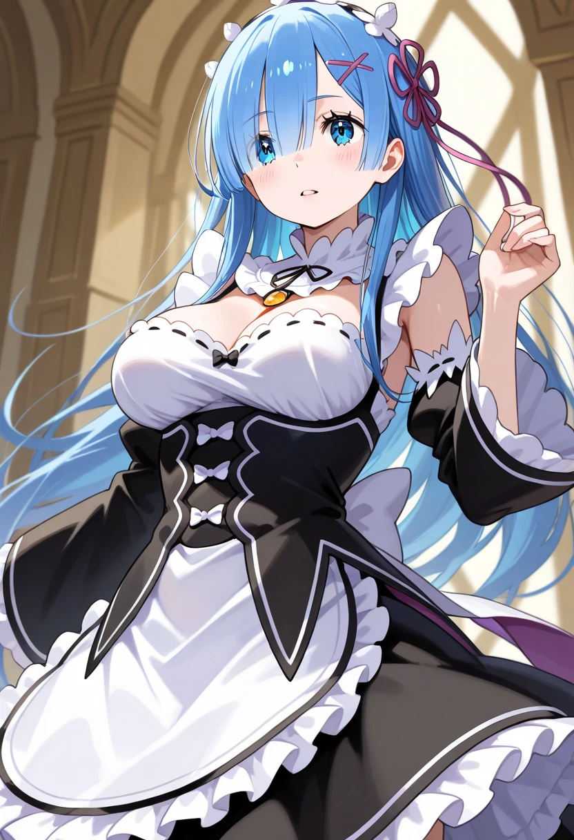 Nuns、Panties in full view、Light blue stripes々Panties、Big Breasts、beautiful girl、Praying、