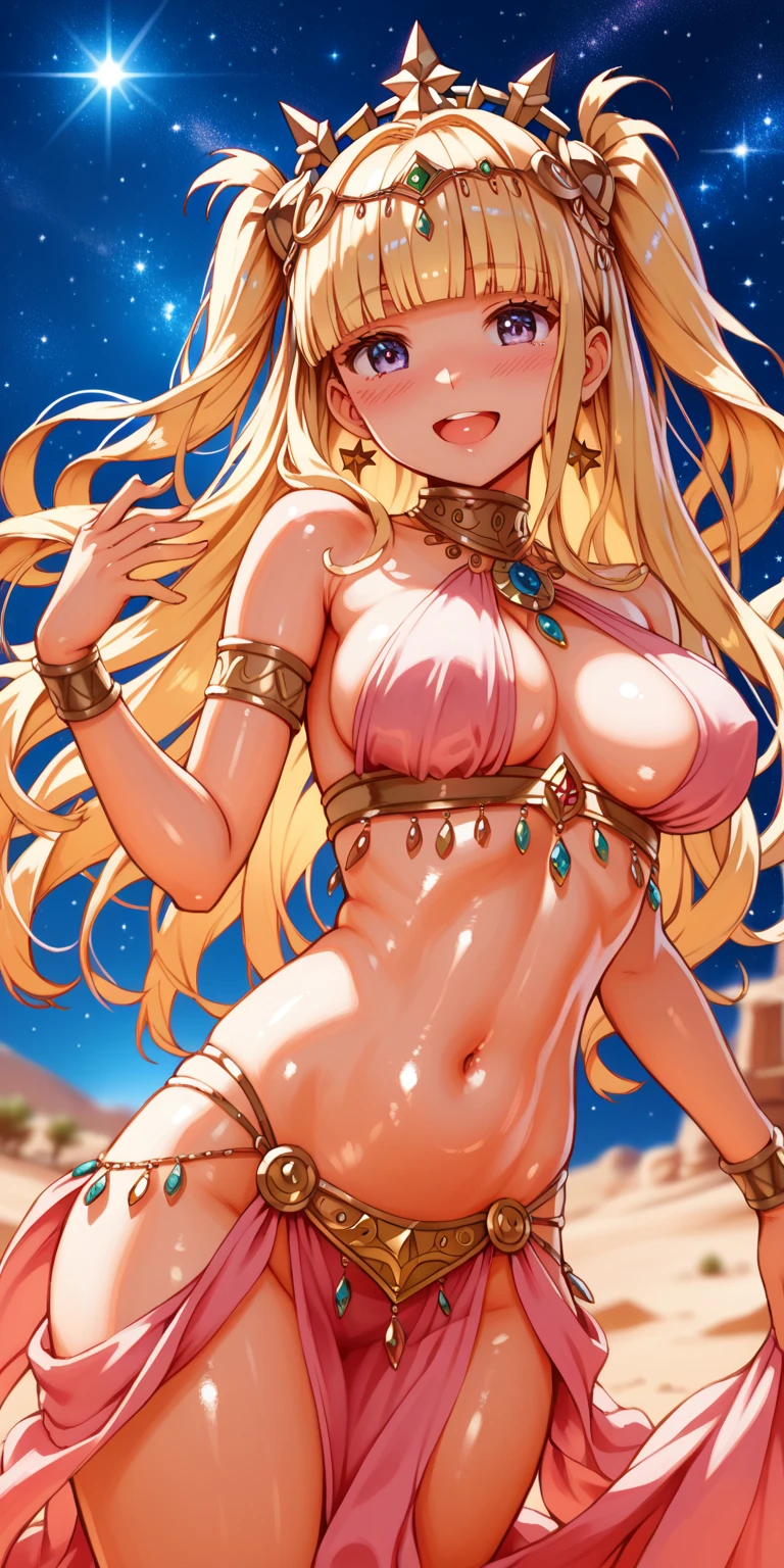 Princess Zelda, posing on a beach, blonde, wearing bikini, voluptuous, large_breast, ample_hips, magnificently detailed accentuated big booty, (detailed skin:1.4), ultra-detailed, rule of third, symmetrical, cinematic lighting,