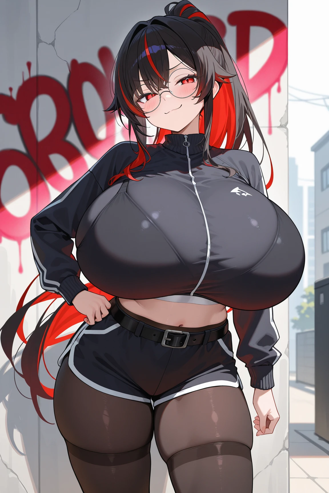 mastute piece,Best Quality,insanely detailed,8k cg,nsfw,
(shoot upper body:1.3),
(1girls:1.3),standing,looking at viewr,body in front,both arms behind back,(cycle-wear:1.3),(bare breasts:1.2),(bare nipples:1.2),
break,
blush,shy,(ecstasy face),(trembling:1.2),break,(light black hair:1.3),
break,
perfect breasts,perfect teats,(open mouth:0.9),(large breasts:1.2),
(cycling-road),