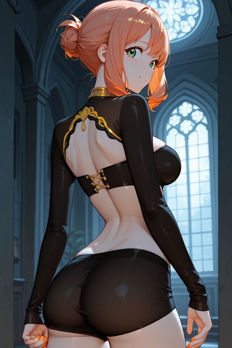 Photo of Anna of Arendelle wearing a very short black latex miniskirt., wonderful, Show your , Huge, short, Spread your legs, bursting huge tits, camel toe, from bottom to top, Very slender waist, I spread my legs wide, big eyes, sexy eyes, Glossy skin, flushing, Nipple exposure, Breast exposure, Pussy exposure, white background,